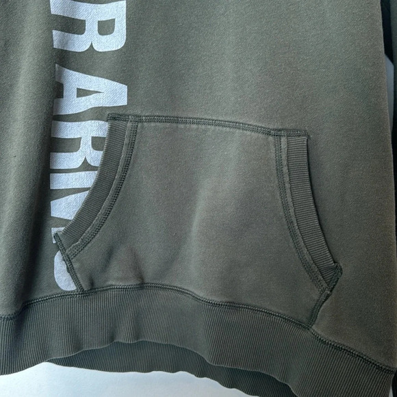 Army Green Women's Under Armour Sweatshirt - Picture 3 of 8